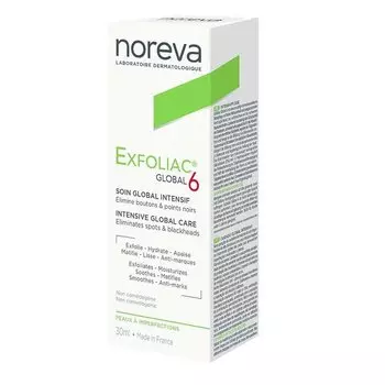 Noreva Exfoliac Global 6 Крем для лица интенсивный 30 мл