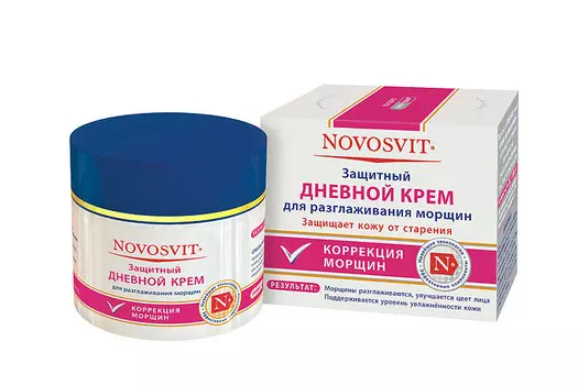 Новосвит Крем дневной защитный д/разглаживания морщин 50 мл