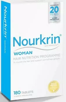 Nourkrin Woman таблетки для роста волос Для женщин 180 шт