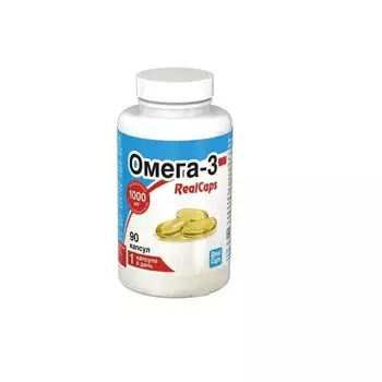 RealCaps Омега-3 концентрат 60% капсулы 90 шт