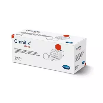 Омнификс Эластик Пластырь фиксирующий из нетканого материала 20 см х 10 м 1 шт