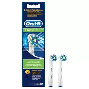 Oral-B PRO Cross action Насадка для электрической зубной щетки 2 шт