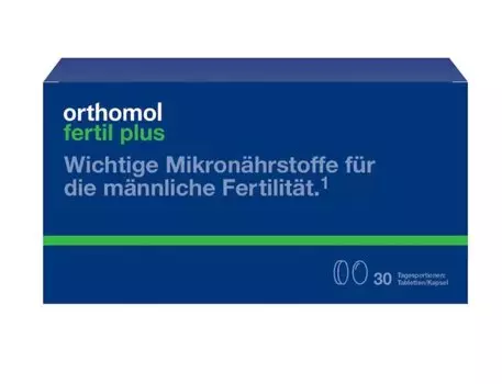 Ортомол Фертил Плюс Витаминный комплекс для мужчин таблетки+капсулы 30 шт