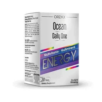 Orzax Осеan Daily One Energy Поливитамины и минералы таблетки 30 шт
