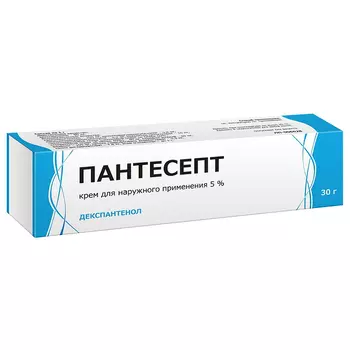 Пантесепт 5% крем для наружного применения 30 г