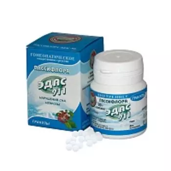 Пассифлора Эдас-911 гранулы гомеопатические 20 г