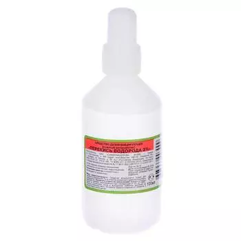 Перекись водорода средство дезинфицирующее 3% фл.100 мл