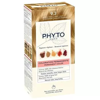 Phytosolba Фитоколор Крем-краска для волос 9.3 Очень светлый золотистый блонд
