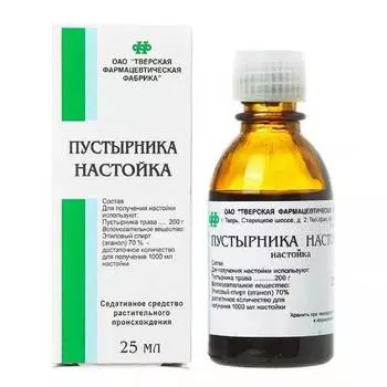 Пустырника настойка 25 мл