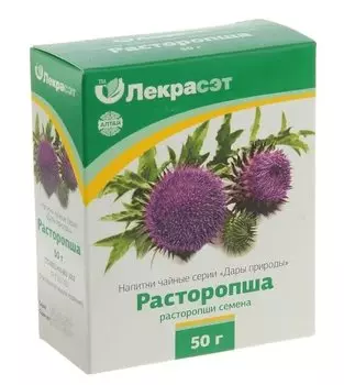 Расторопши семена фиточай 50 г
