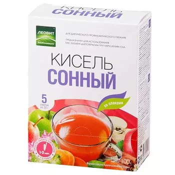 Леовит Кисель Сонный 20 г 5 шт