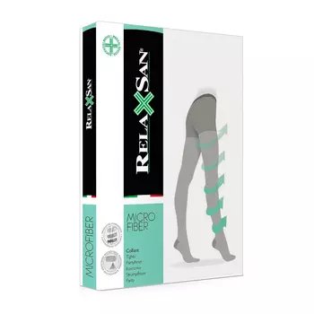 Relaxsan MicroFiber Колготки компрессионные Collant 1 класс компрессии 140 den размер 5 Черные
