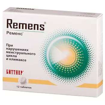 Ременс таблетки гомеопатические подъязычные 12 шт