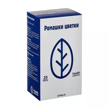 Ромашка цветки фильтр-пакеты 1,5 г 20 шт