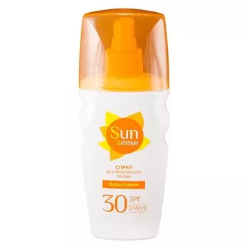 Sun Sensе Спрей для безопасного загара SPF30 водостойкий 160 мл