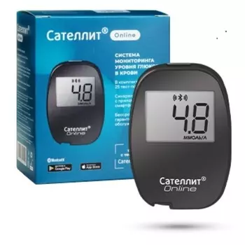 Сателлит Онлайн Глюкометр