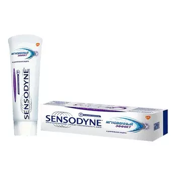 Sensodyne Зубная паста мгновенный эффект Мята 75 мл