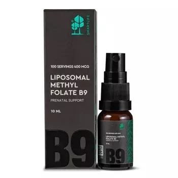 SmartLife Липосомальный витамин В9 спрей 100 доз 10 мл
