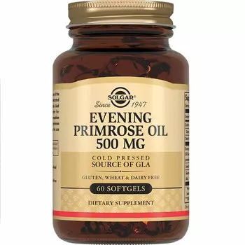 Solgar Масло Примулы вечерней 500 мг капсулы 60 шт