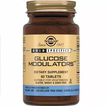 Solgar Модуляторы глюкозы таблетки 60 шт