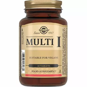 Solgar Мульти-ONE таблетки 30 шт