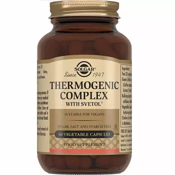 Solgar Термогенный комплекс со светолом капсулы 60 шт