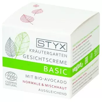 STYX Krautergarten Крем для лица для нормальной кожи Био-Авокадо 50 мл