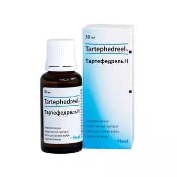Тартефедрель Н капли гомеопатические для приема внутрь 30 мл