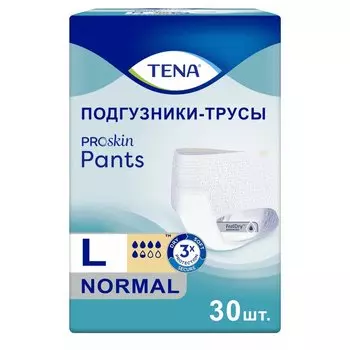 Tena Pants Normal Подгузники-трусы для взрослых размер L 30 шт