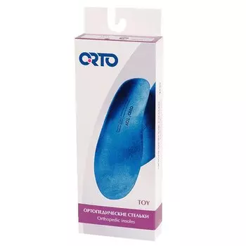Той Стельки ортопедические детские р.12 синие