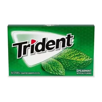 Trident Жевательная резинка Сладкая мята 14 шт