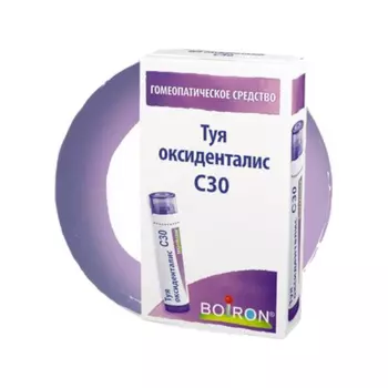 Туя оксиденталис С30 гранулы гомеопатические 4 г