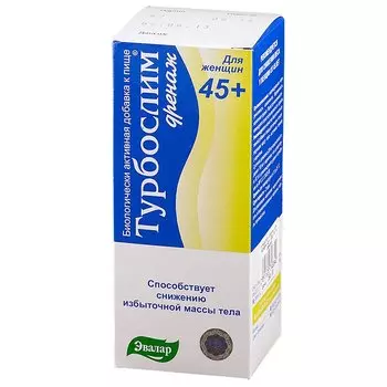 Турбослим Дренаж для женщин 45+ напиток для стройности 100 мл