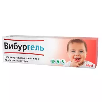 Вибургель Гель при прорезывании зубов 10 мл