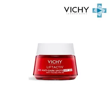 Vichy Liftactiv Крем дневной с витамином B3 против пигментации и морщин SPF 50 50 мл