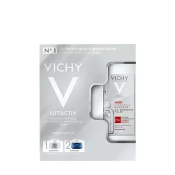 Vichy Liftactiv Supreme Набор / сыворотка-филлер 30 мл + крем дневной 15 мл + крем ночной 15 мл