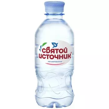 Вода минеральная Святой Источник негазир.0,33л