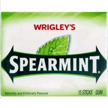 Wrigley"s Spearmint Резинка жевательная 15 шт