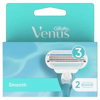 Gillette Venus Smooth Кассеты для бритвенного станка 2 шт