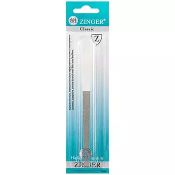 Zinger Пилка лазер мелкозернистая 1 сторонняя загнутая