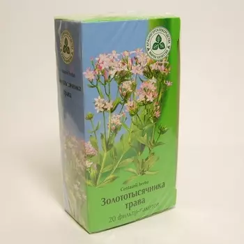 Золототысячника трава фильтр-пакеты 1,5 г 20 шт
