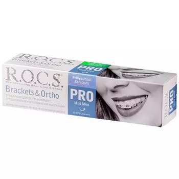 R.O.C.S. PRO Brackets Ortho Зубная паста ортодонтическая 135 г
