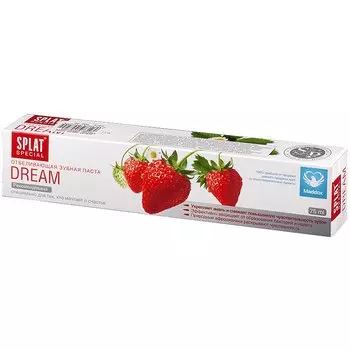 Splat Special Dream Зубная паста отбеливающая снижающая чувствительность Клубника 75 мл
