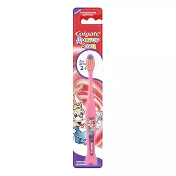 Colgate Доктор Заяц Зубная щетка для детей 2+ Супермягкая щетина