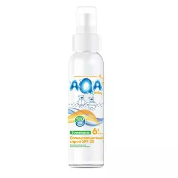 AQA BABY спрей солнцезащитный SPF 30 150 мл