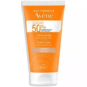Avene Солнцезащитный крем SPF 50+ тонирующий 50мл