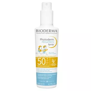 Bioderma Фотодерм Солнцезащитный детский спрей Pediatrics SPF50+ 200мл