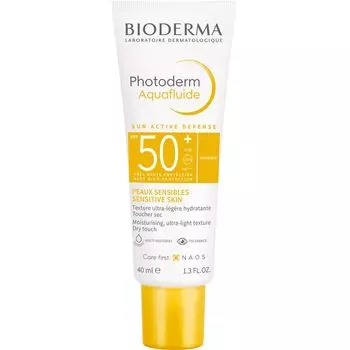 Bioderma Фотодерм Солнцезащитный крем аквафлюид SPF50+ 40мл