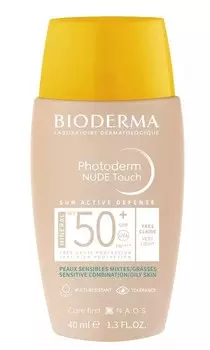 Bioderma Photoderm AR SPF50+ Солнцезащитный флюид с тоном и минеральными фильтрами 40мл