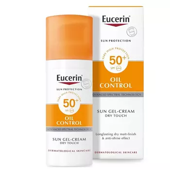 Eucerin Солнцезащитный Гель-крем для проблемной кожи лица SPF50+ 50мл